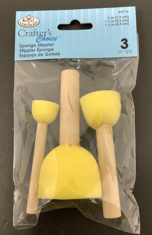 Sponge Stippler 3pc