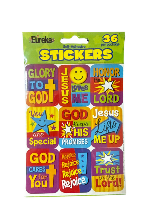 INSPIRATIONAL SPIRITUAL SAYING GIANT STICKERS