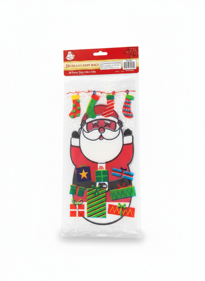 CELLO BAGS PRNTD 5*11IN 20PC 2ASSTD