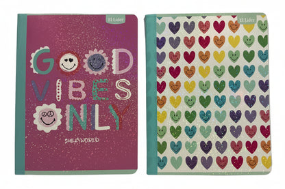 Libreta Cosida Smiley Movement | 100 Hojas