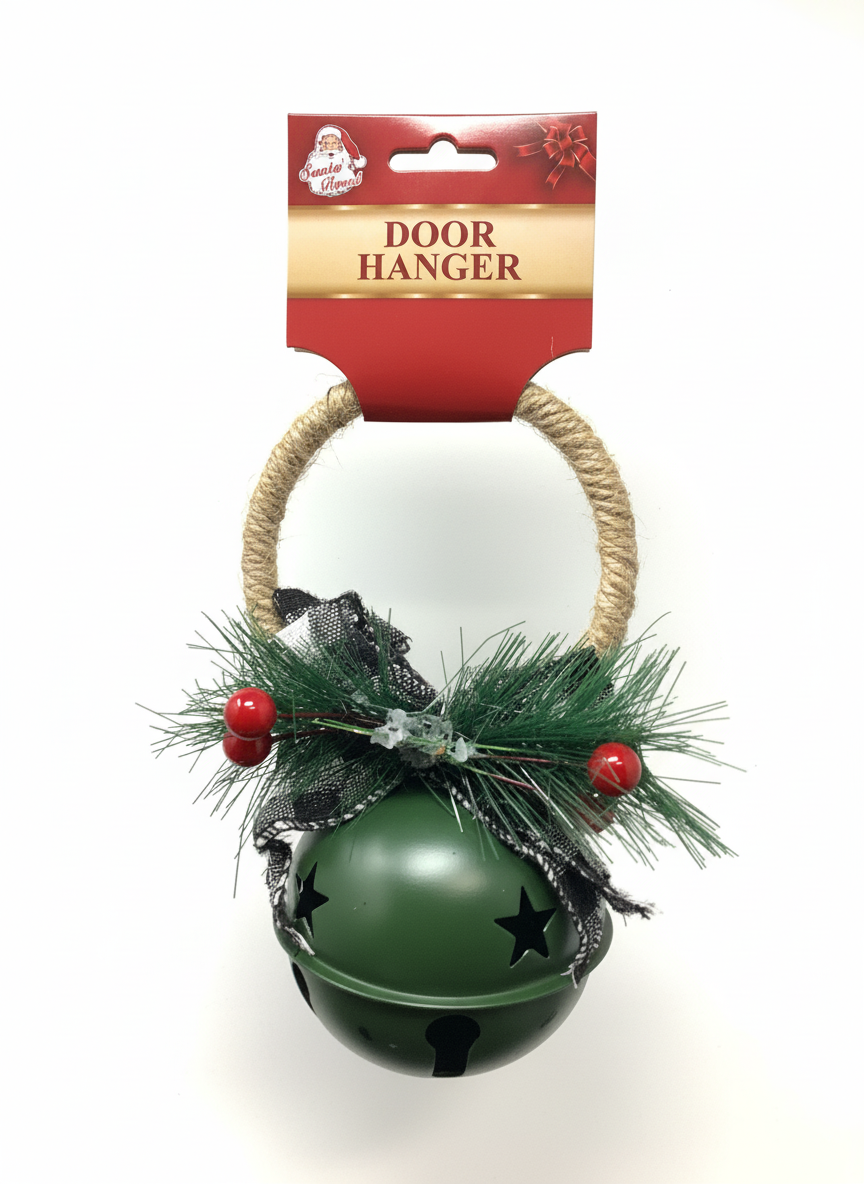 DOOR HANGER JINGLE BELL 7.5CM