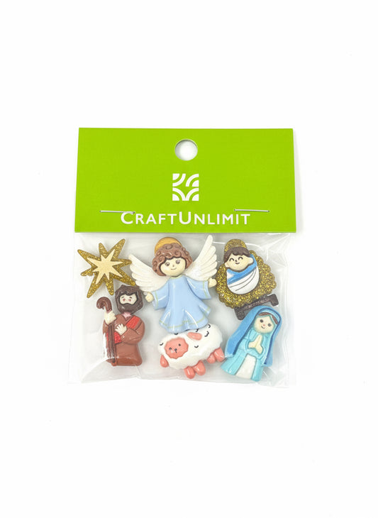 PESEBRE FLAT BACK SET