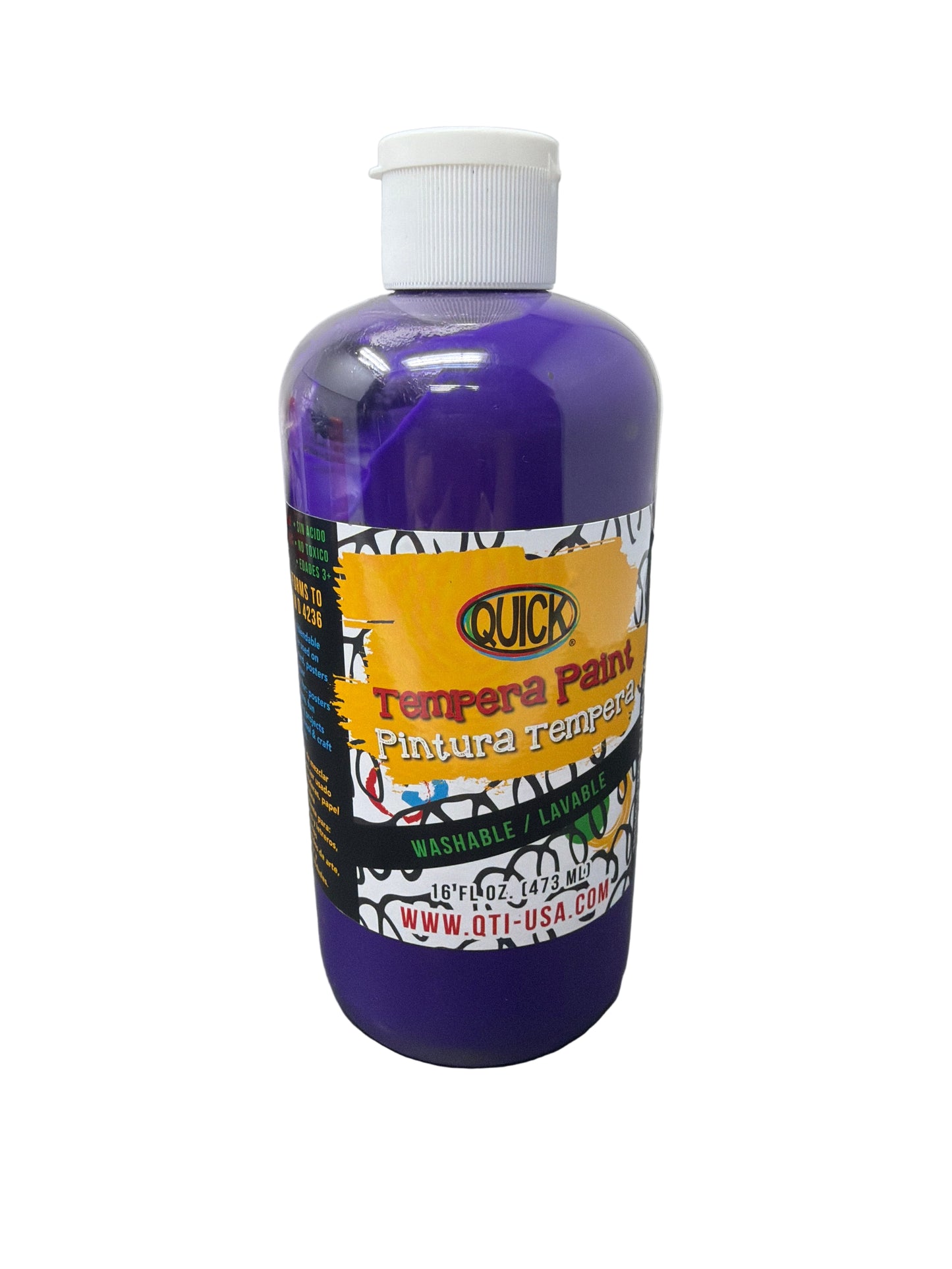 Tempera Paint Washable 16onz