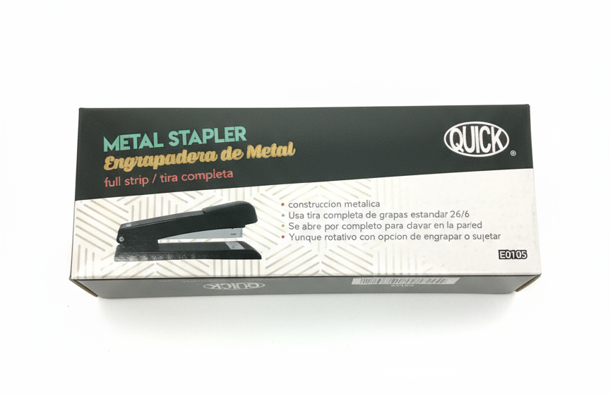 METAL STAPLER FULL STRIP BLACK