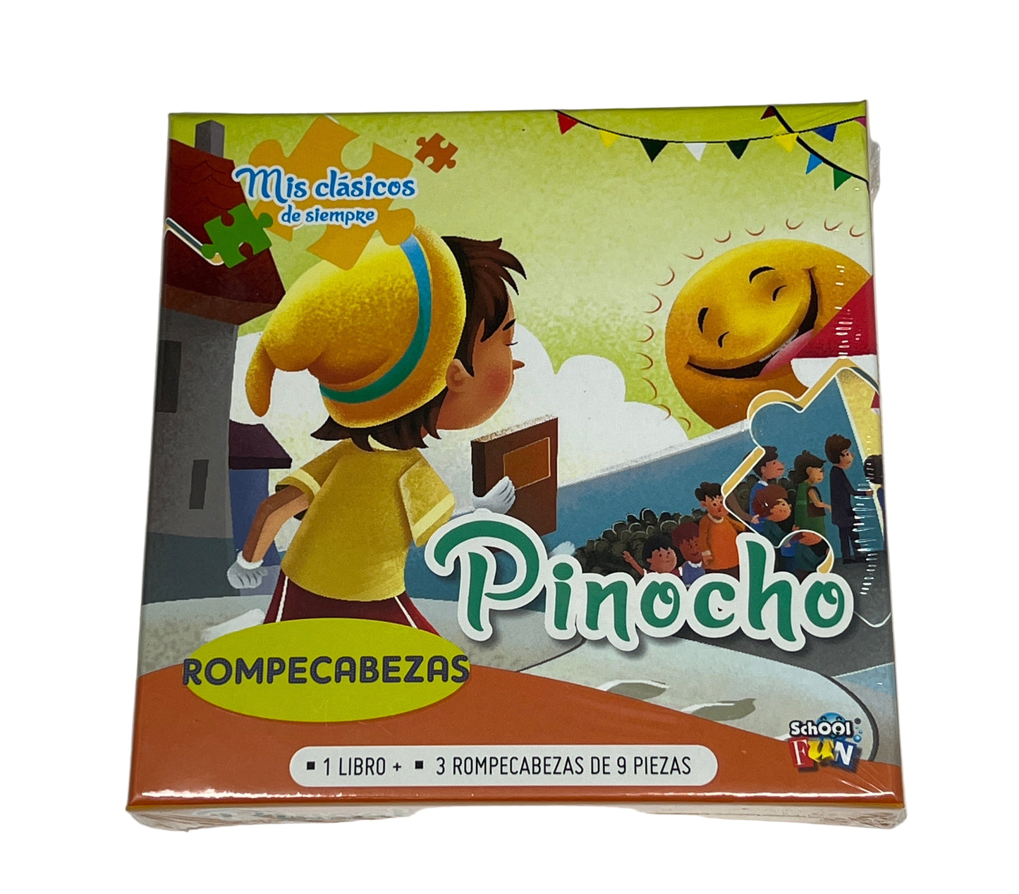 LIBRO MINI & PUZZLE PINOCHO