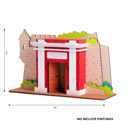 Puerta de San Juan | Kit DIY Madera 47 piezas