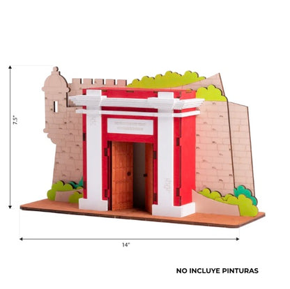 Puerta de San Juan | Kit DIY Madera 47 piezas