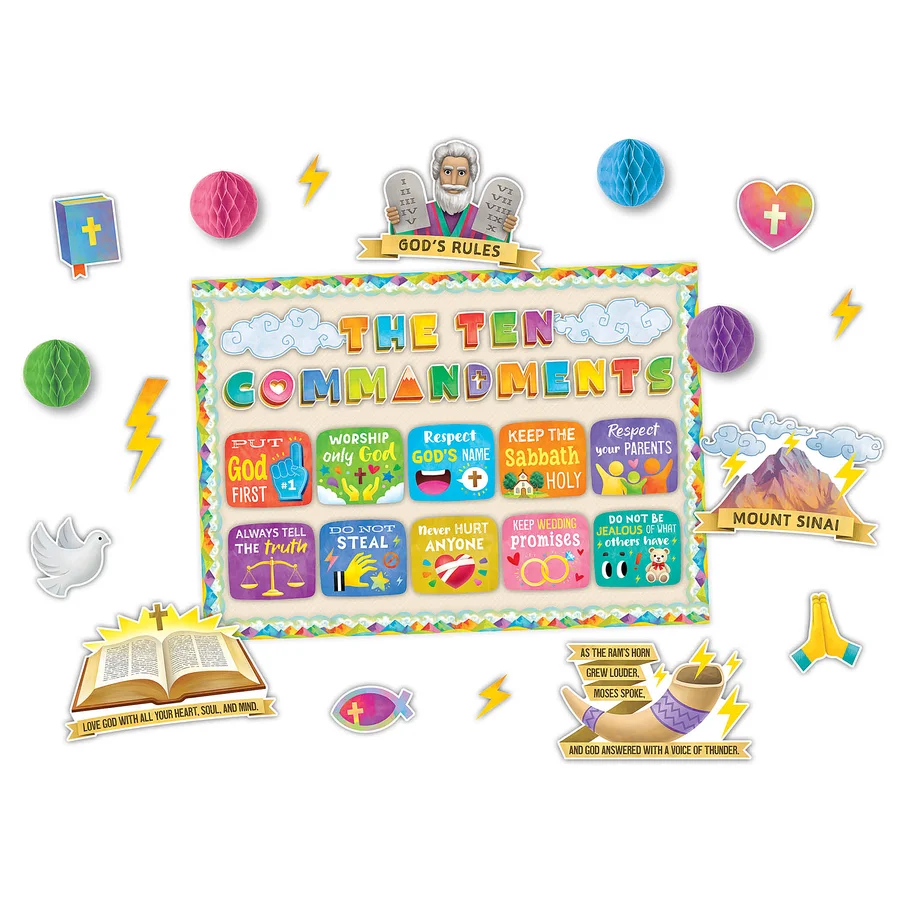The Ten Commandments Create & Decorate Quick Kit