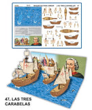 MODELO MAQUETA LAS TRES CARABELAS