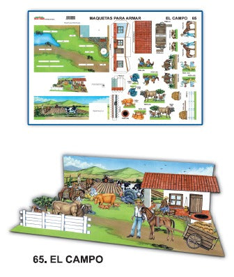 Modelo Maqueta El Campo