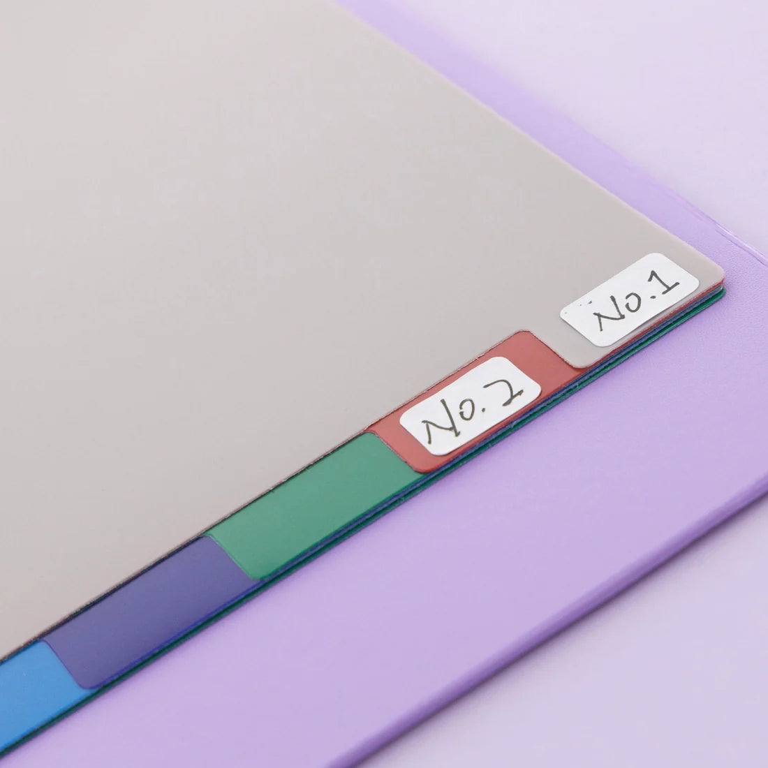 Index Divider Color Index 10 Tabs