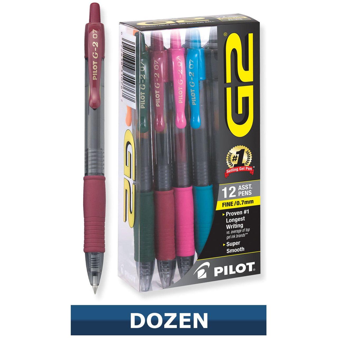 GEL INK G2 FINE ASST (CJ.12)