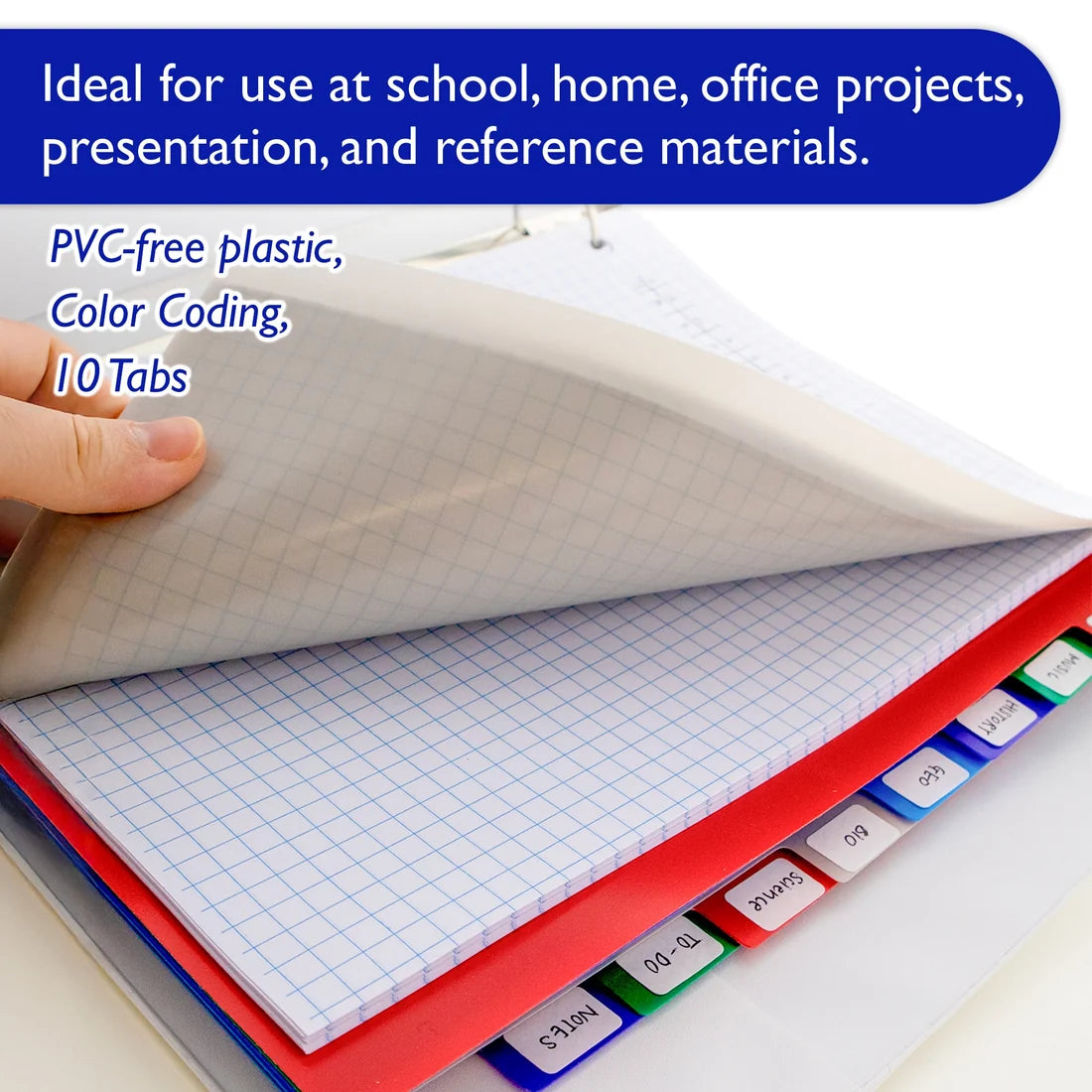 Index Divider Color Index 10 Tabs