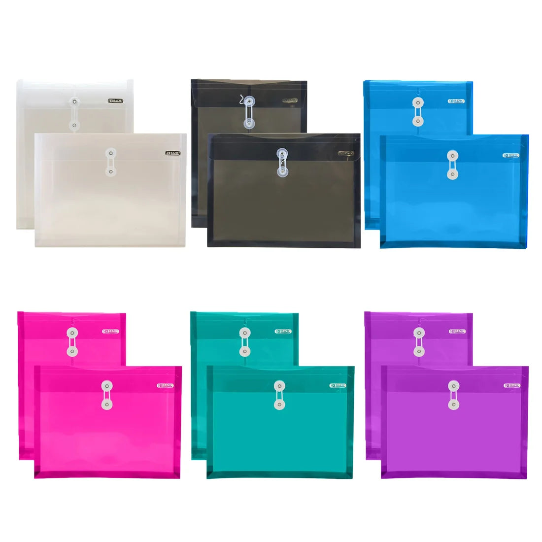 Top / Side Loading Letter Size String Envelope 2pk