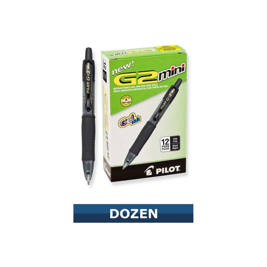 G2 GEL PEN .7 MINI FINE BLACK CJ.12