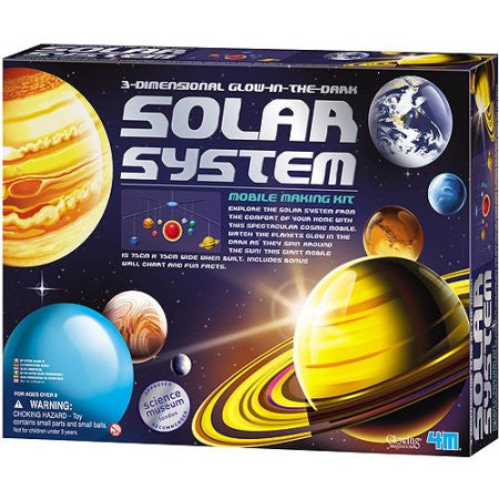 3D GLOW SOLAR SYSTEM MODEL MAKING KIT