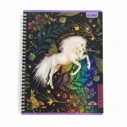 Libreta Espiral Legends Fem Rayado Ventana | 160 pg