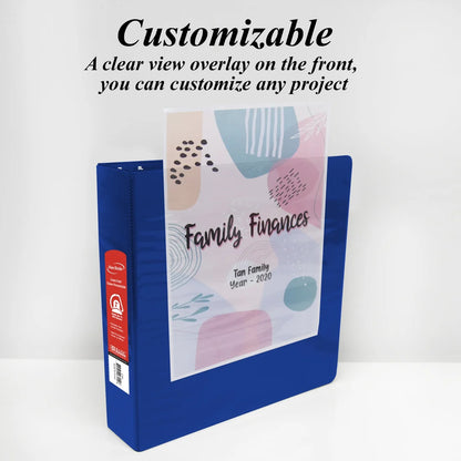 View D-Ring Binder 2" Blue