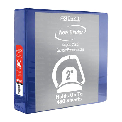View D-Ring Binder 2" Blue