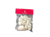 WHITE SHELLS ASSORTED SIZES 130GRM