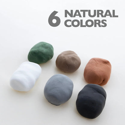 Art Clay & Dough › 2 Oz. Natural / Earth Colors Air Dry Modeling Clay