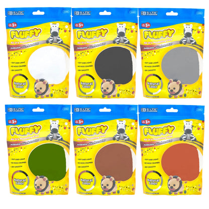 2 Oz. Natural/Earth Colors Air Dry Modeling Clay