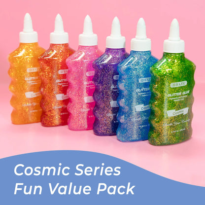 6.76 FL OZ (200 ML) COSMIC SERIES GLITTER GLUE