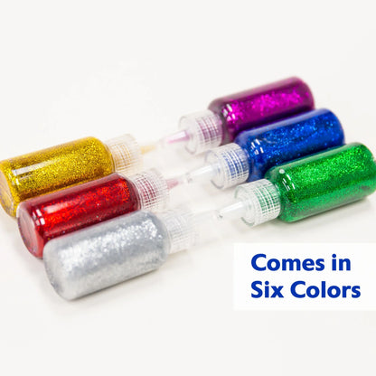CLASSIC COLOR GLITTER GLUE PENS 10.5MLPQ.6