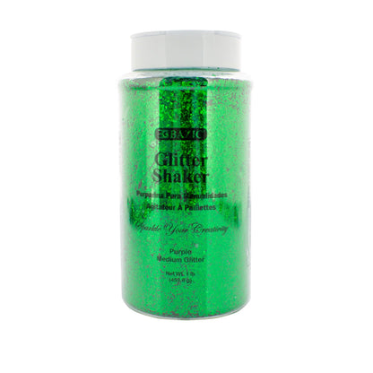 GLITTER SHAKER GREEN  | 1LB