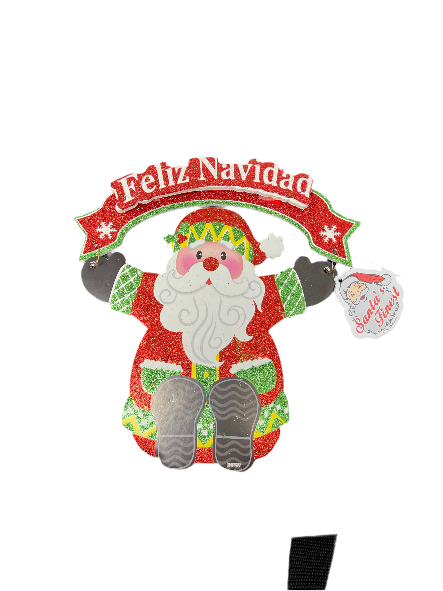 PLAQUE SANTA/SNOWMAN
