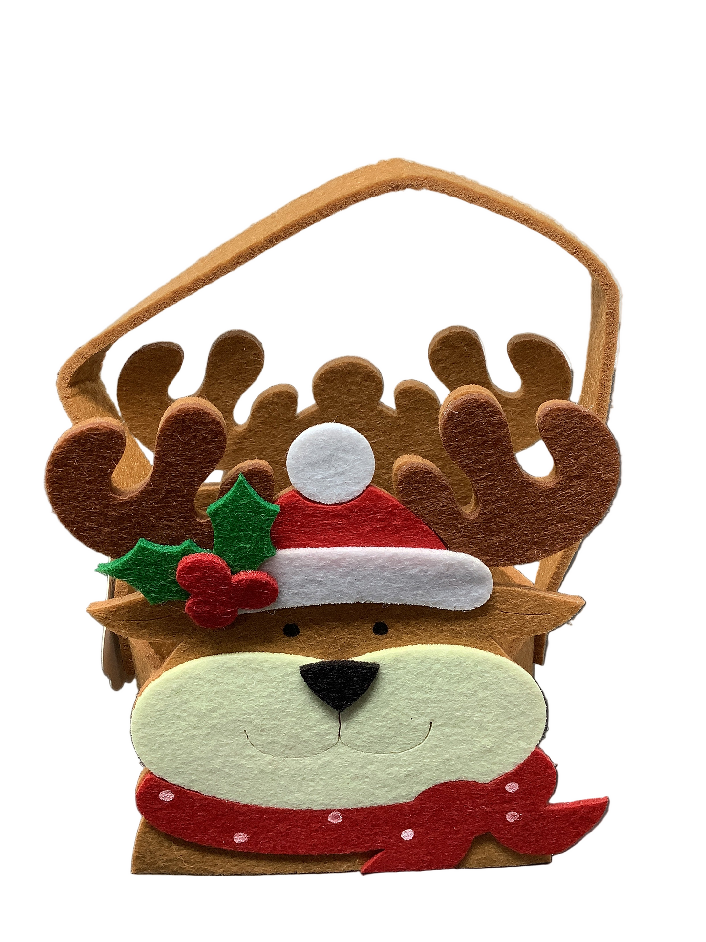 FELT BAG XMAS 3 ASSORTED