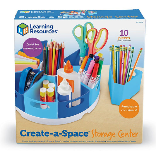 CREATE-A-SPACE STORAGE CENTER - BLUE