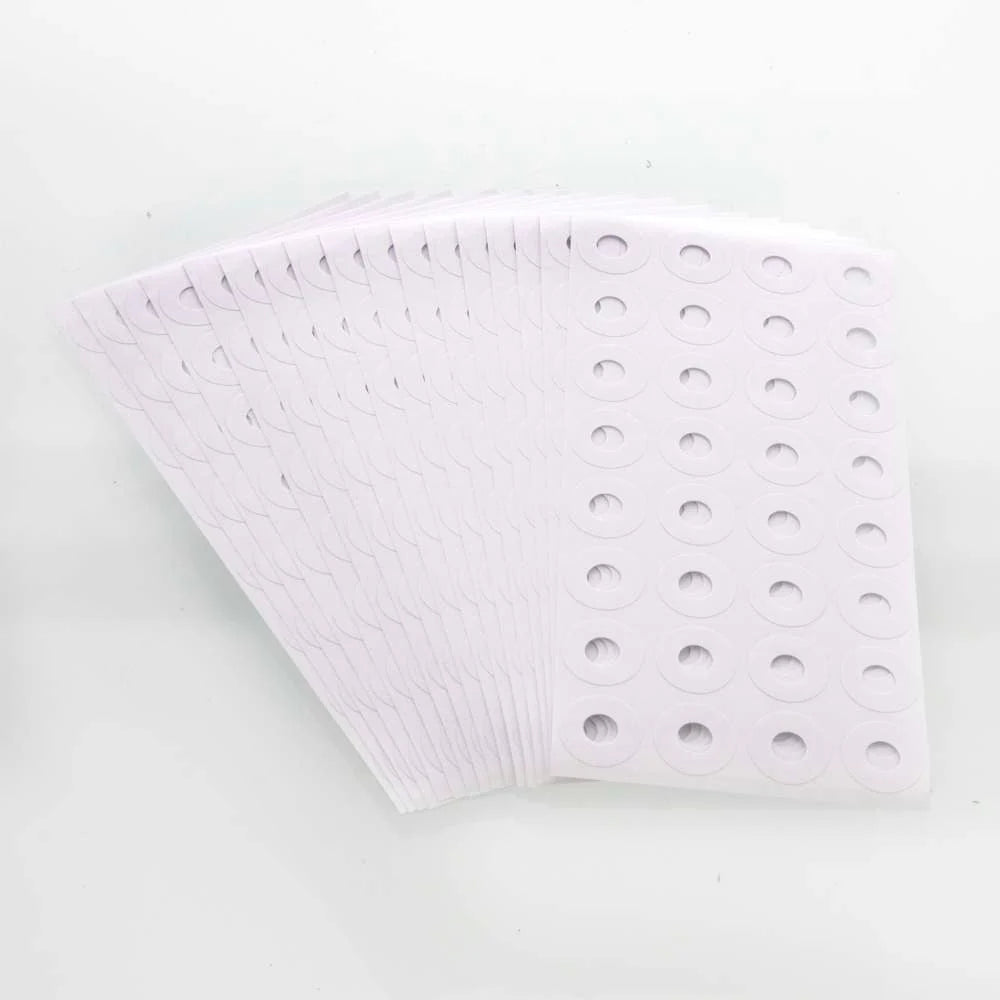 White Round Reinforcement Label PQ.544