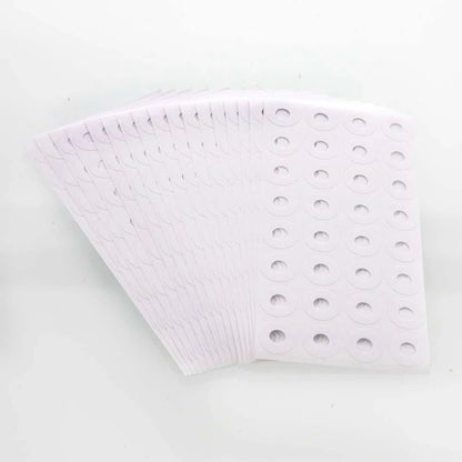 White Round Reinforcement Label PQ.544