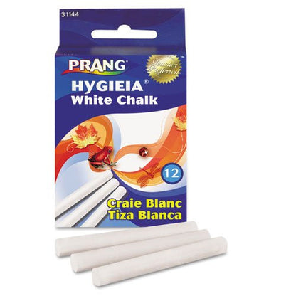 Hygieia Dustless Board Chalk White Cj. 12 - JA Riollano
