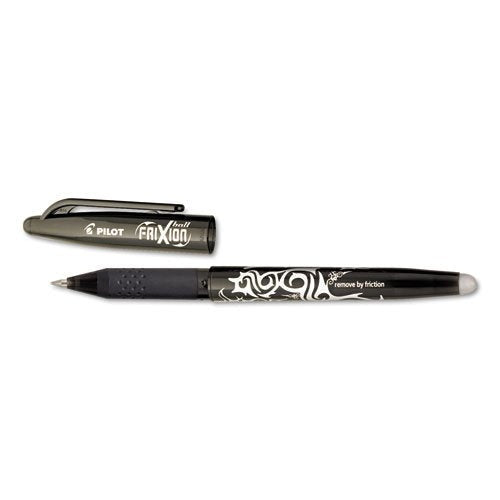 FRIXION ERASABLE GEL PEN BLACK .7MM CJ.12