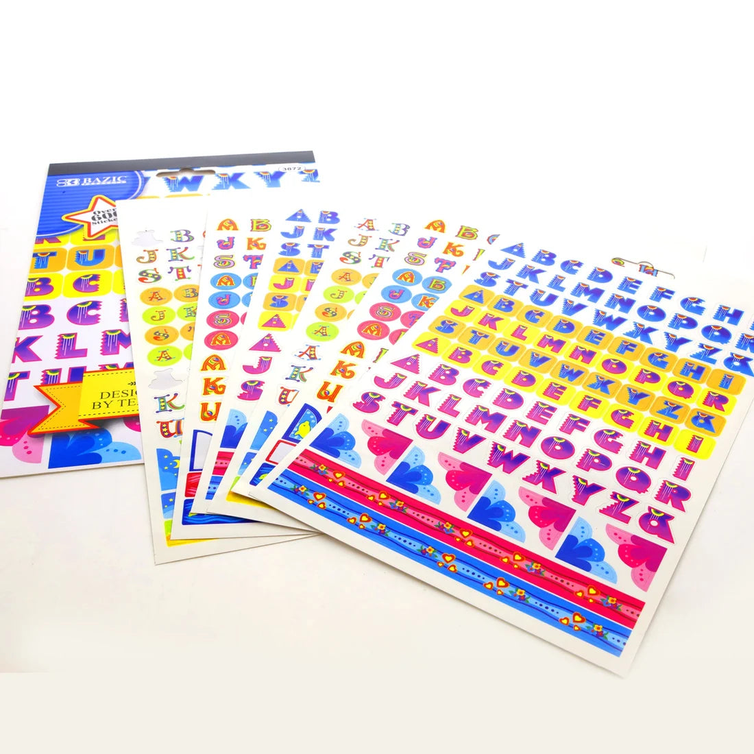 Alphabet Sticker Book 600 pc