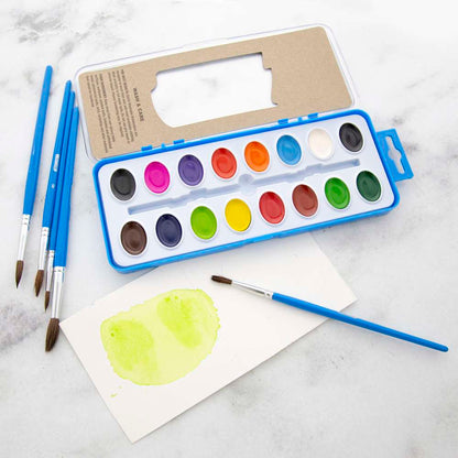 ROUND NATURAL HAIR PAINT BRUSH 5/PK