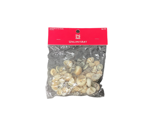SEA SHELLS SMALL MIXED 85GRM