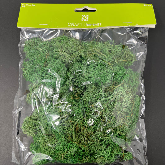 Reindeer Moss Bag (Green Shades) 40g