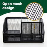 Black Desk Organizer