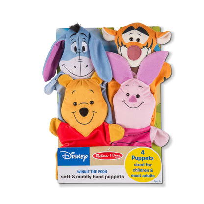 Winnie the Pooh Soft & Cuddly Hand Puppets