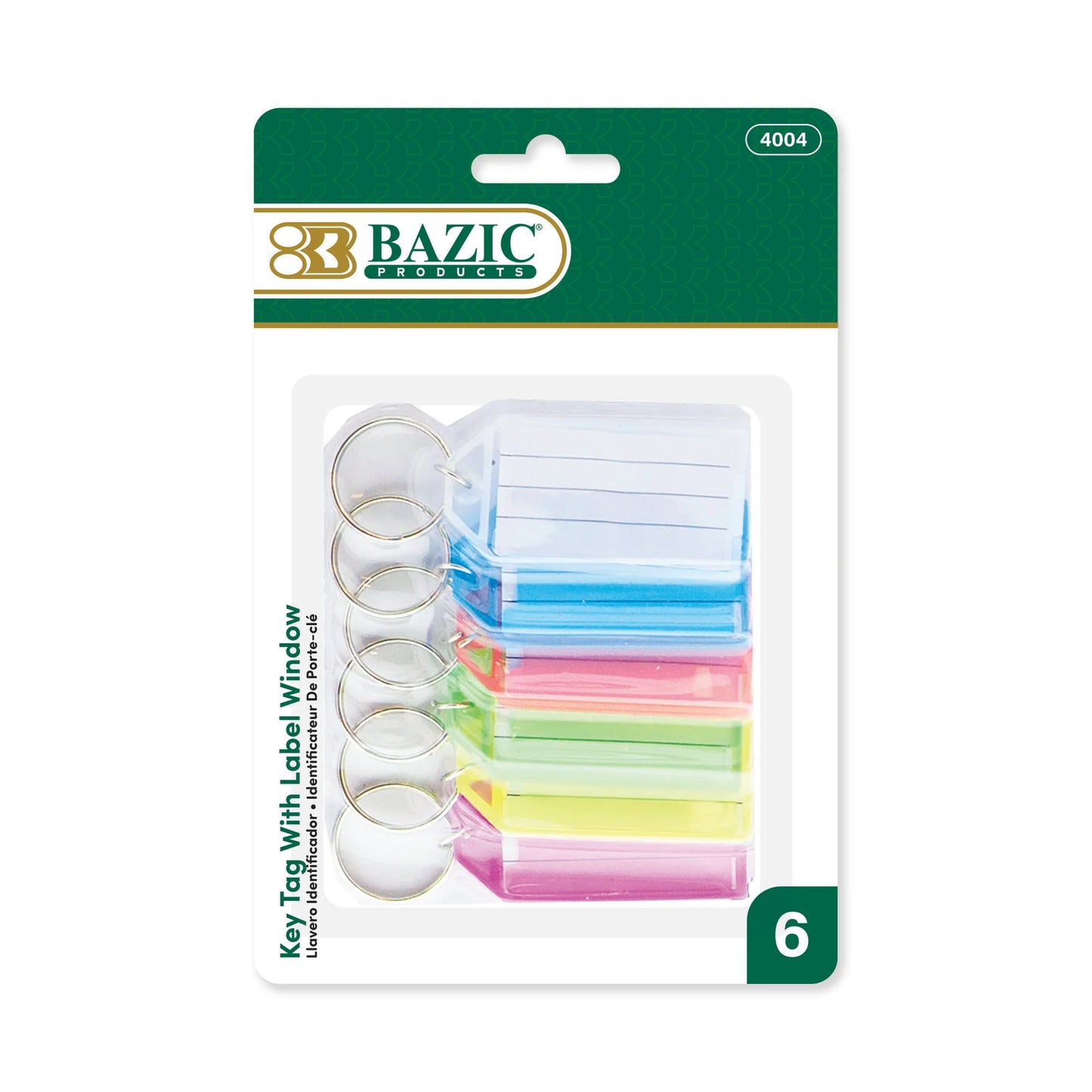 KEY TAGS WITH HOLDER & LABEL WINDOW (6/PACK) – JA Riollano Co, Inc ...