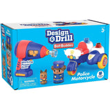 DESIGN & DRILL® BOLT BUDDIES POLICE MOTORCYCLE
