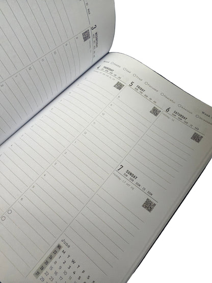 Weekly Planner Black