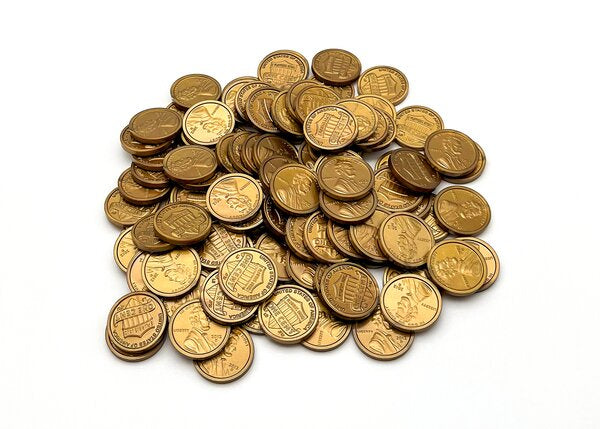 PLAY MONEY: PENNIES 100 PC