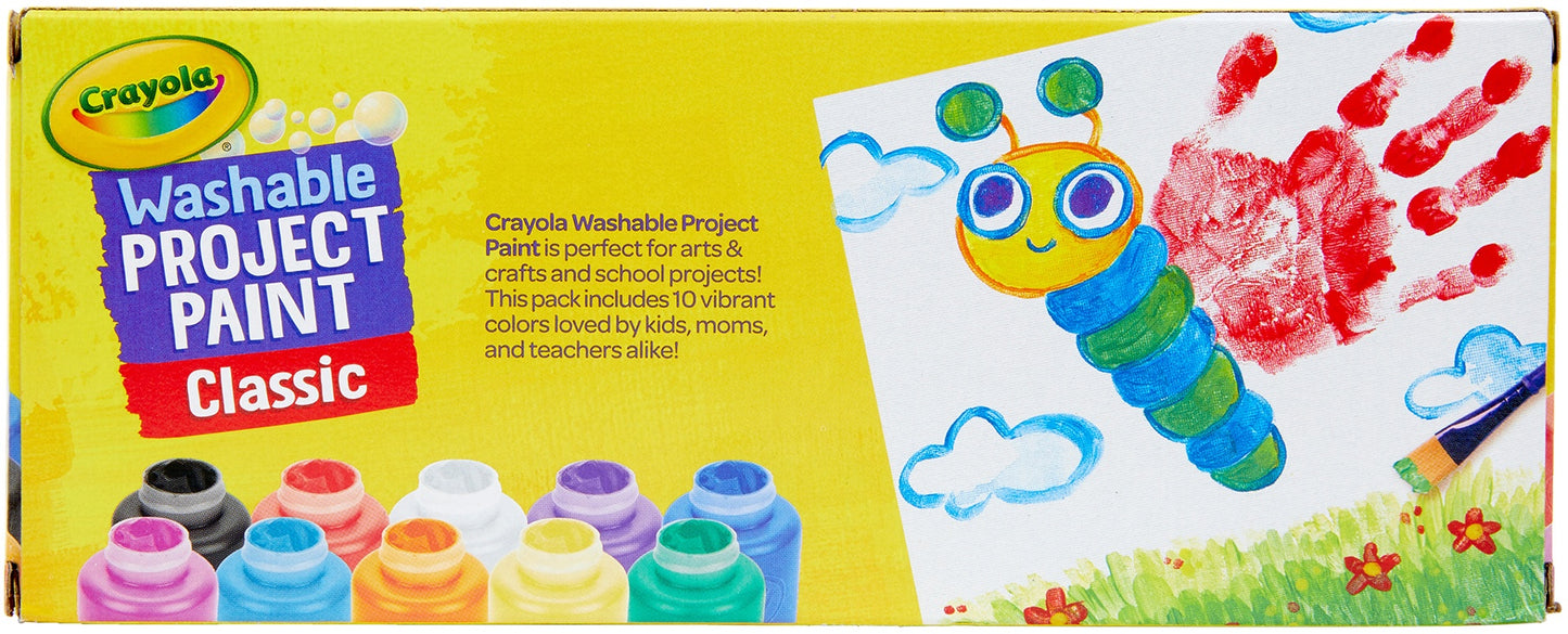 Crayola Washable Kids Paint | 2oz | 10Pk