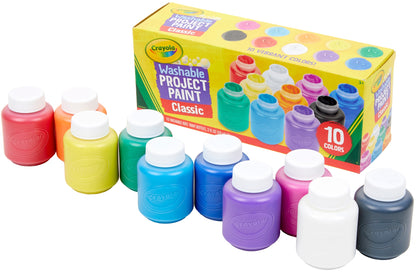 Crayola Washable Kids Paint | 2oz | 10Pk