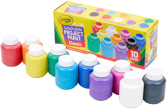 Crayola Washable Kids Paint | 2oz | 10Pk