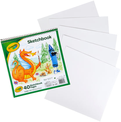Crayola Sketchbook | 9"X9"